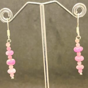 Sugilith/ pink Turmalin, 925er Silber